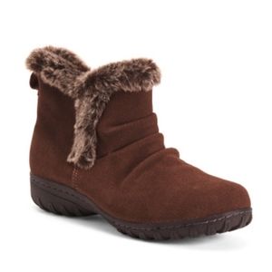 Khombu US Ski Team Brown Suede Boots